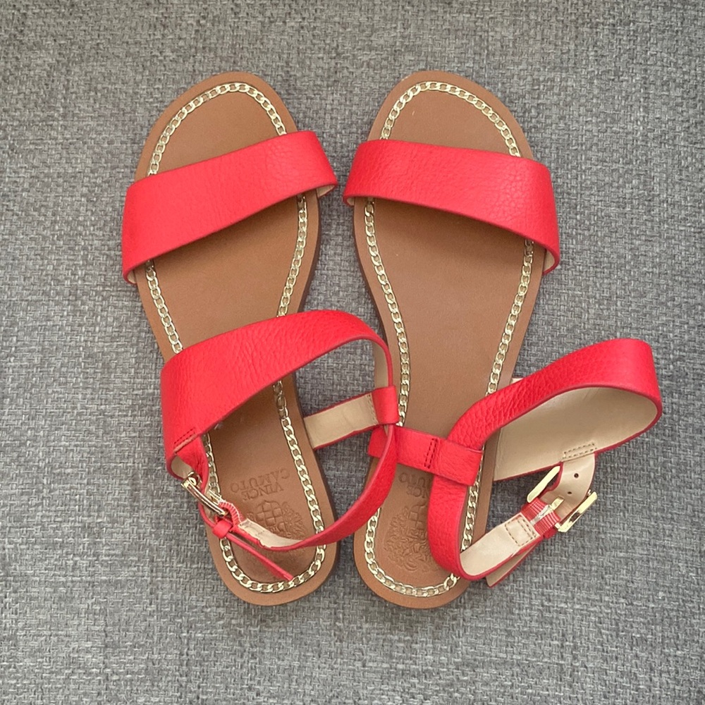 Vince Camuto Red Sandals